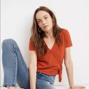 Madewell Wrap Top